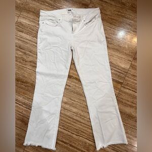 Hudson white denim size 32 jeans